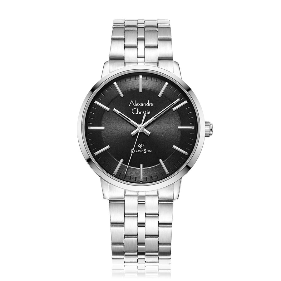 Alexandre Christie 8692MHBSSBA Men's Classic Quartz Watch 40mm