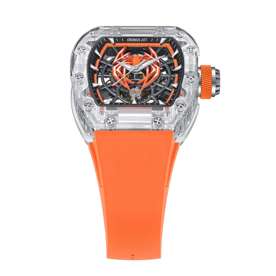 CM001-062 Men's Crystal Case Automatic Watch 42mm