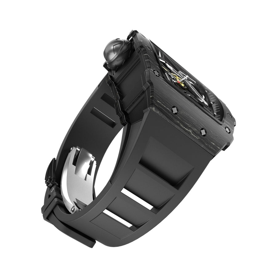 CM002-13B Men's Carbon Case Automatic Watch 44mm