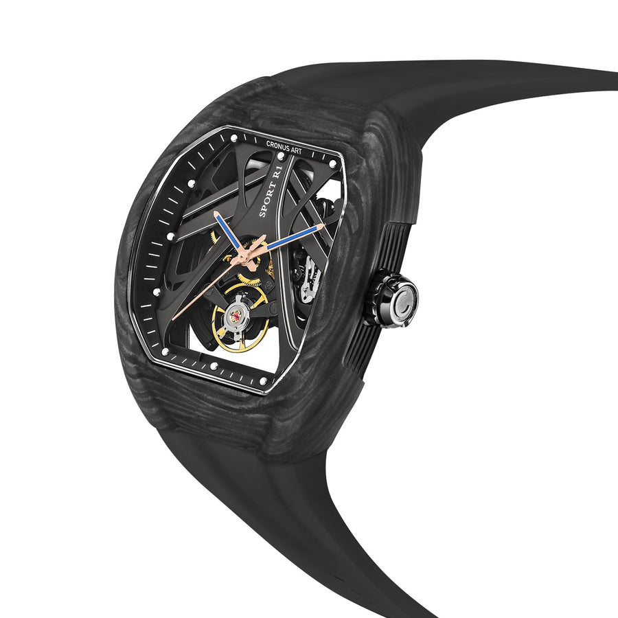 RT06-001 Men's Carbon Case Automatic Watch 42mm