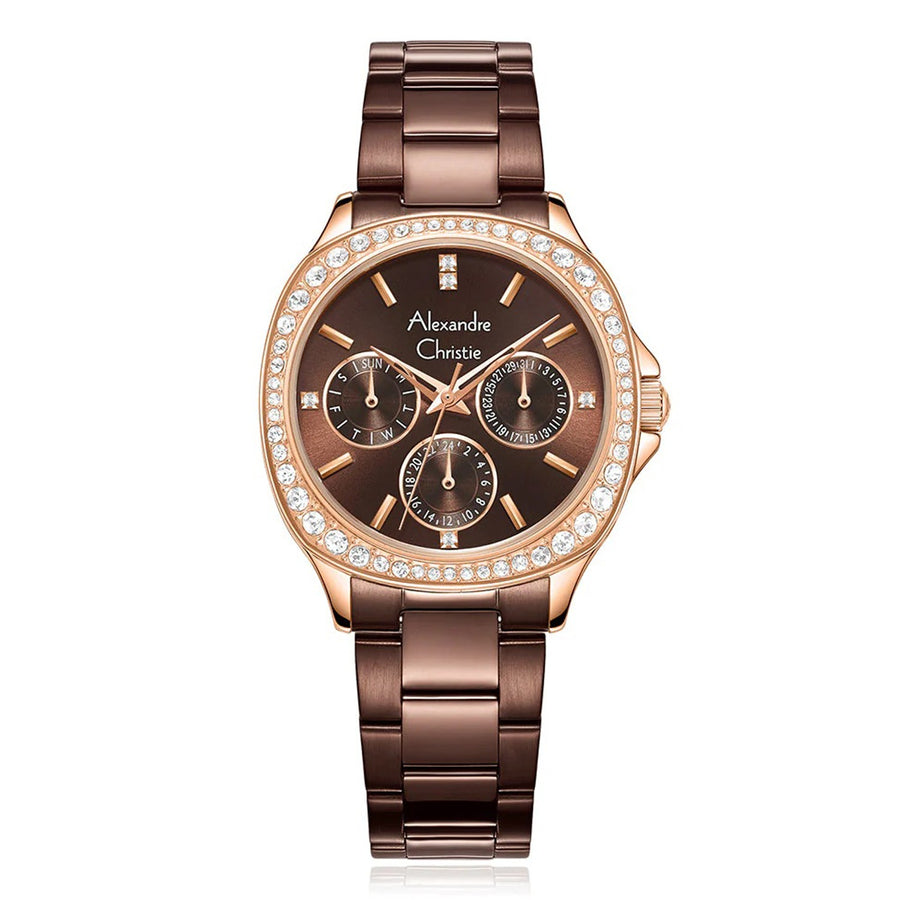 Alexandre Christie 2B85BFBROBO Women's Multi-Function Quartz Watch 33mm