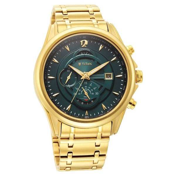 1830YM02 Men's Chronograph Quartz Watch 46mm
