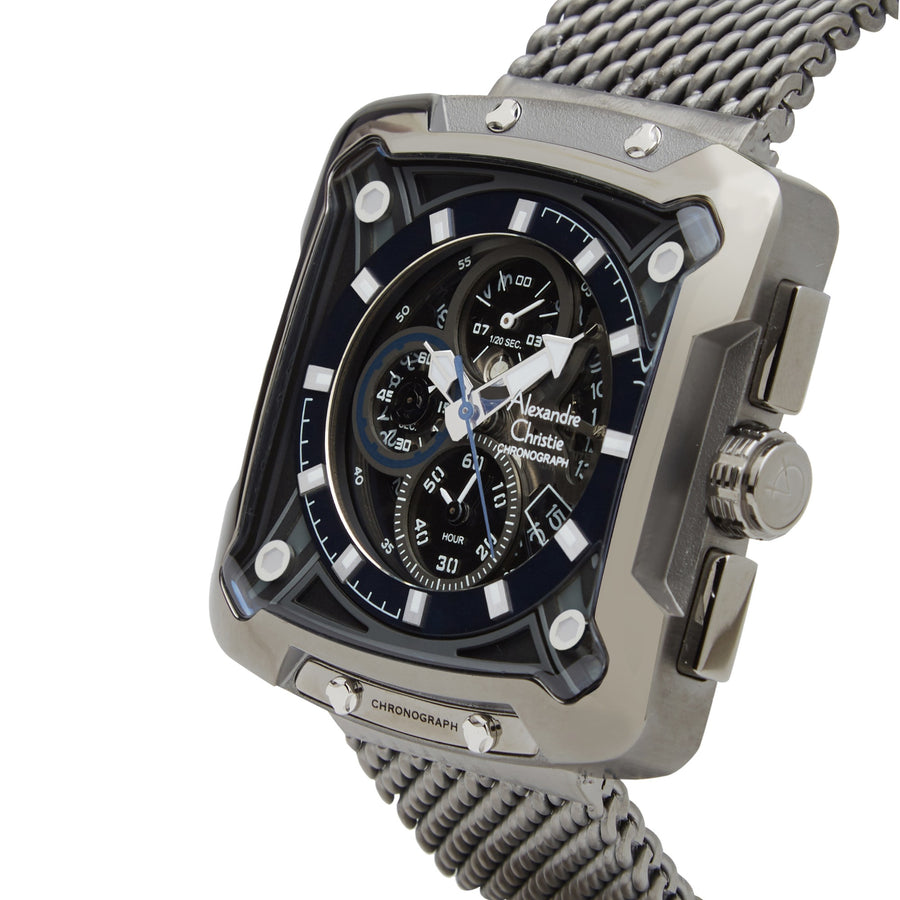 3030MCBIGBU Men's Chronograph Quartz Watch 44mm