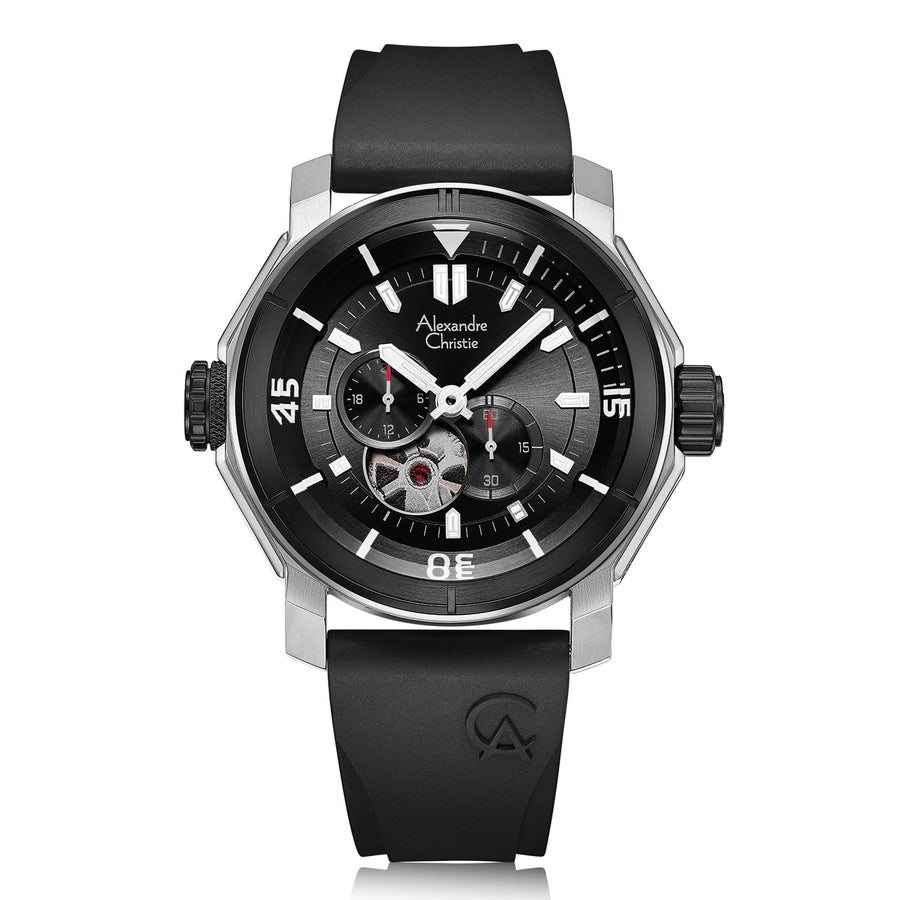 Alexandre Christie 6565MARTBBA Men's Classic Automatic Watch 45mm