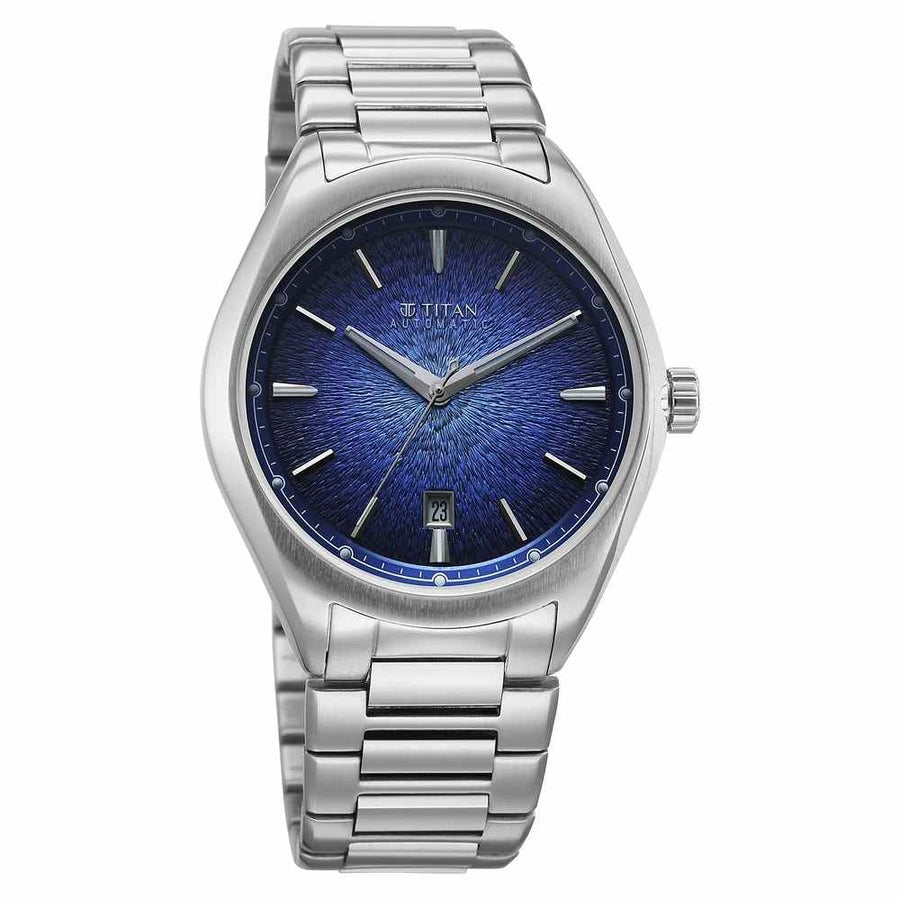 Titan Stellar 10051SM01 Men's Automatic Watch 42mm