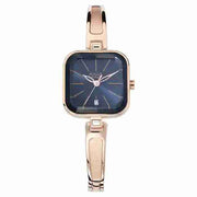 Titan 2607WM02 Raga Viva Blue Dial Quartz Analog Watch with Date for Women 24.5mm