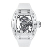 CM08-027 Men's Crystal Case Tourbillon Watch 42mm