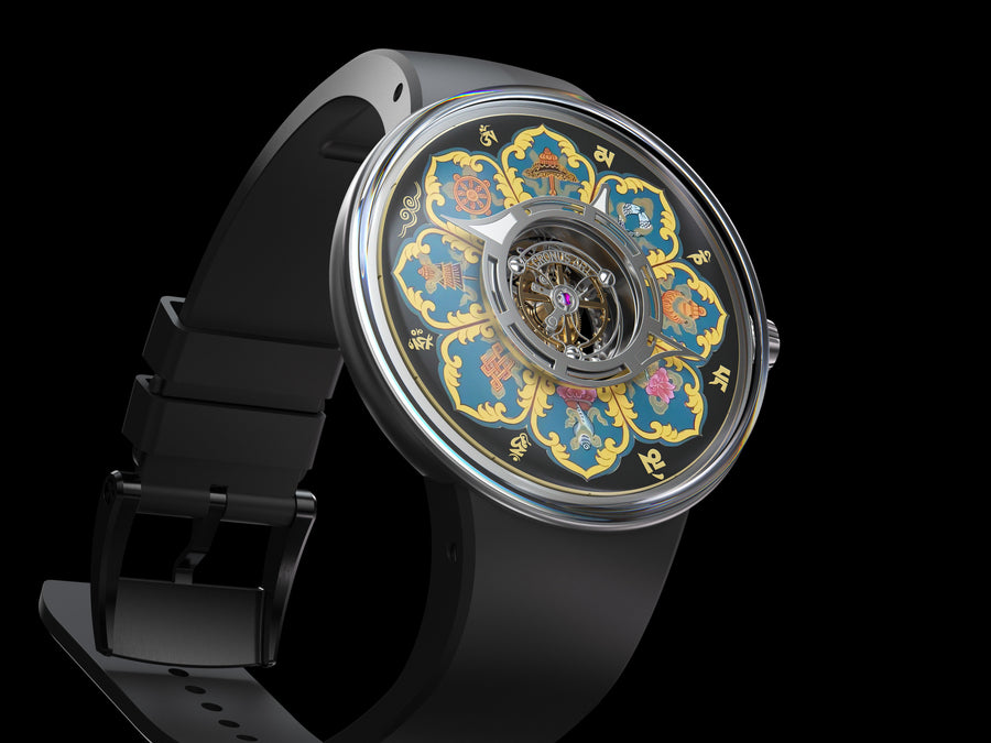 Cronus Art CM023-008 Men's Tourbillon Manual Winding Watch 43mm
