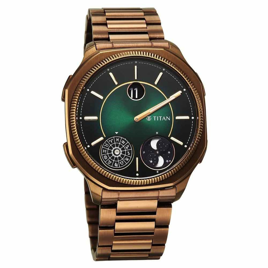 Titan Stellar 10053QM01 Men's Quartz Watch 42mm