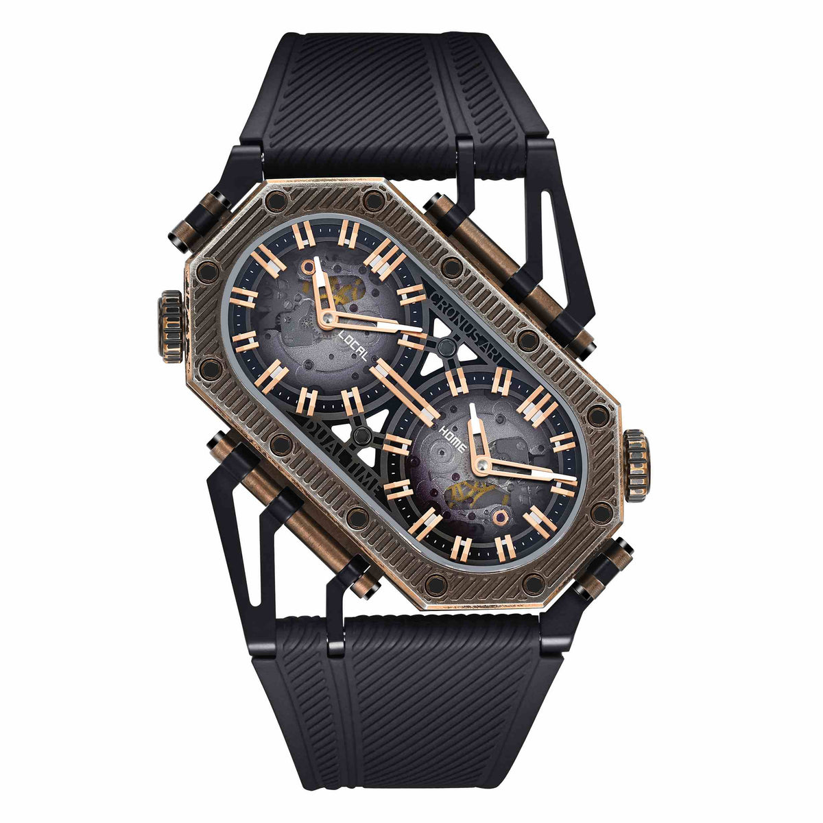 CM025-007 Men's Dual Time Automatic Watch 30mm