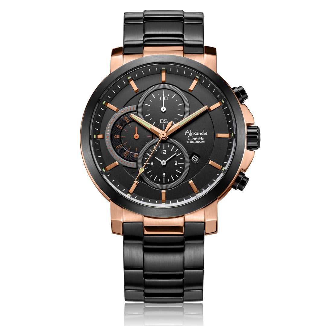 6350MCBBRBA Men's Chronograph Quartz Watch 45mm