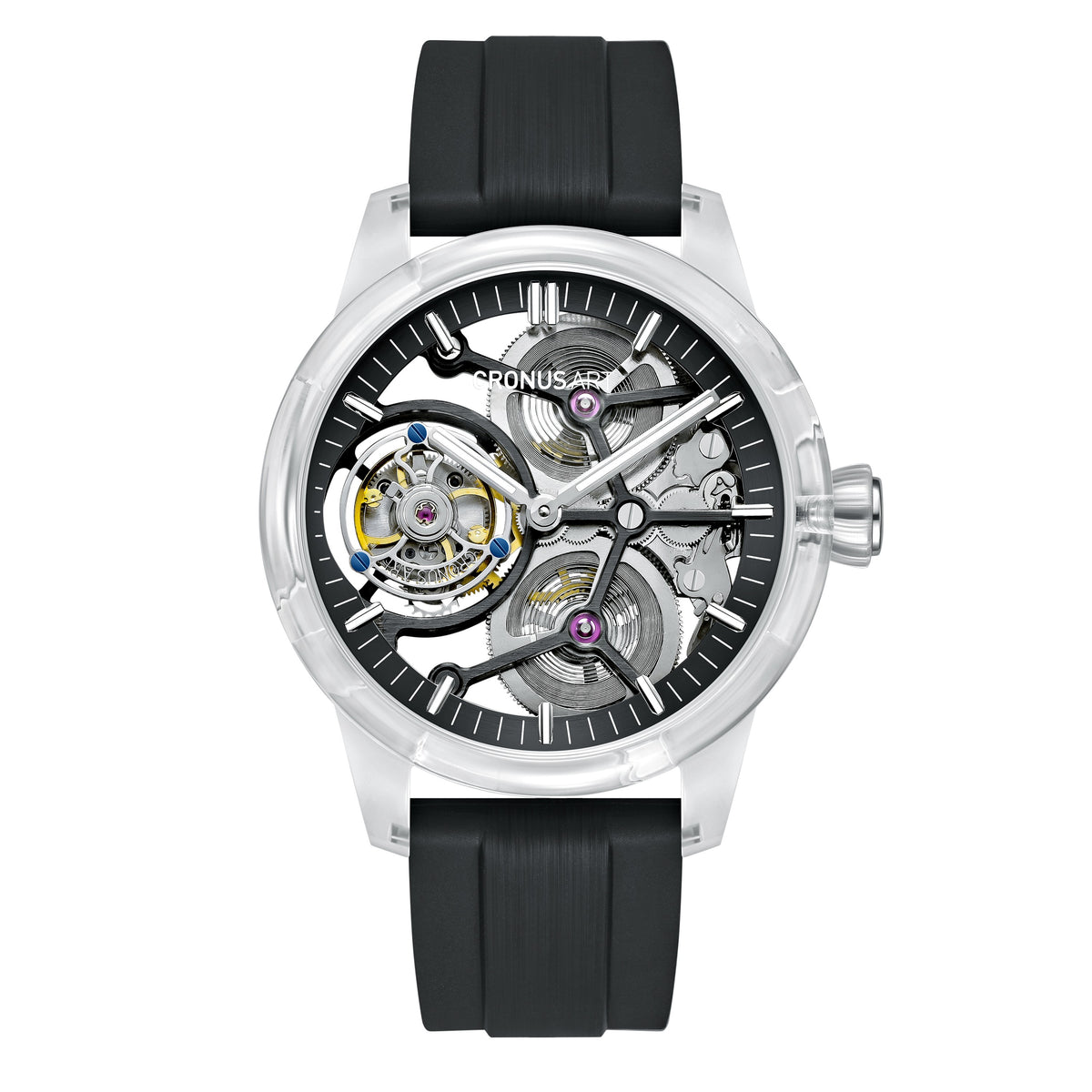 Cronus Art CM026-003 Men's Tourbillon Manual Winding Watch 42mm