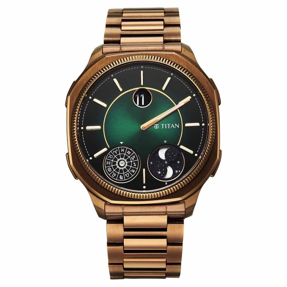 Titan Stellar 10053QM01 Men's Quartz Watch 42mm