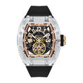 CM001-080 Men's Crystal Case Automatic Watch 42mm