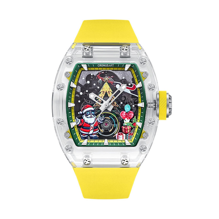 Cronus Art CM001-077 Christmas Collection Snowy Night Enchantment Automatic WatchFor Men 42mm