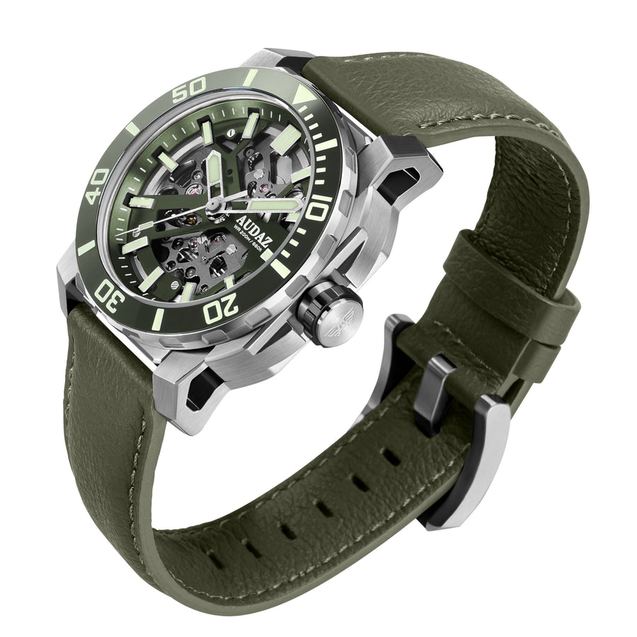 4020-03 QUANTUM Men's Automatic Watch 42mm