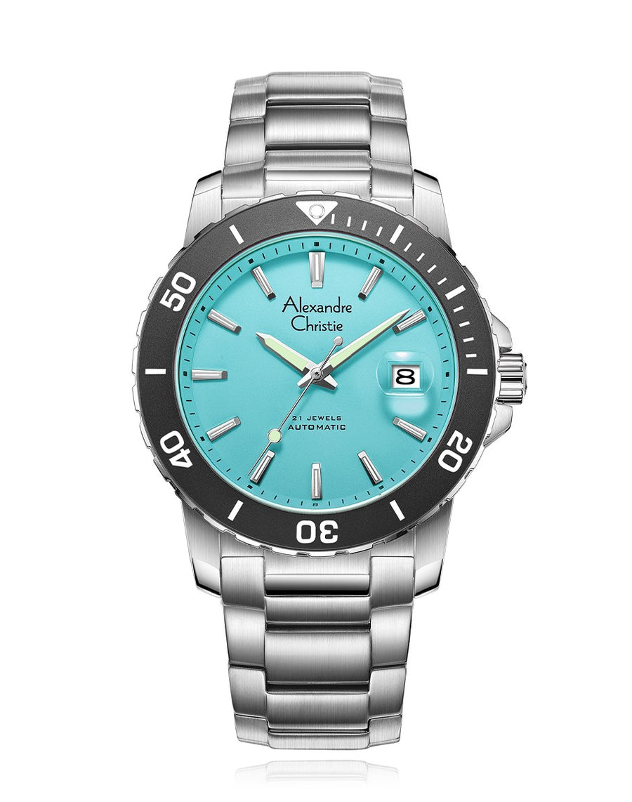 Alexandre Christie 6141MABSSLB Men's Classic Automatic Watch 42mm