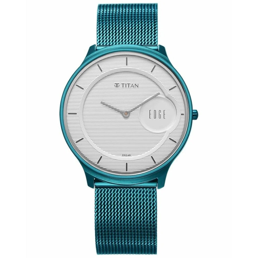 Titan 1843QM08 Edge Murals Men 2 Hands Quartz Watch 38mm