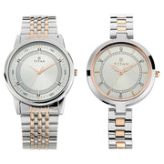 17732603KM01 Bandhan  Couple 3 Hands  Quartz Watch 40.4mm + 29mm