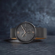 1877QL01 Slim Men Multifunction Quartz Watch 41.60mm