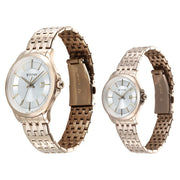 9401194211WM01 Bandhan Couple 3 Hands w/ Date Quartz Watch