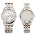 17742565KM01 Bandhan  Couple 3 Hands w/ Date Quartz Watch 40.4mm + 32.4mm