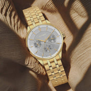 90127YM04 Opulent Men Multifunction Quartz Watch 42mm