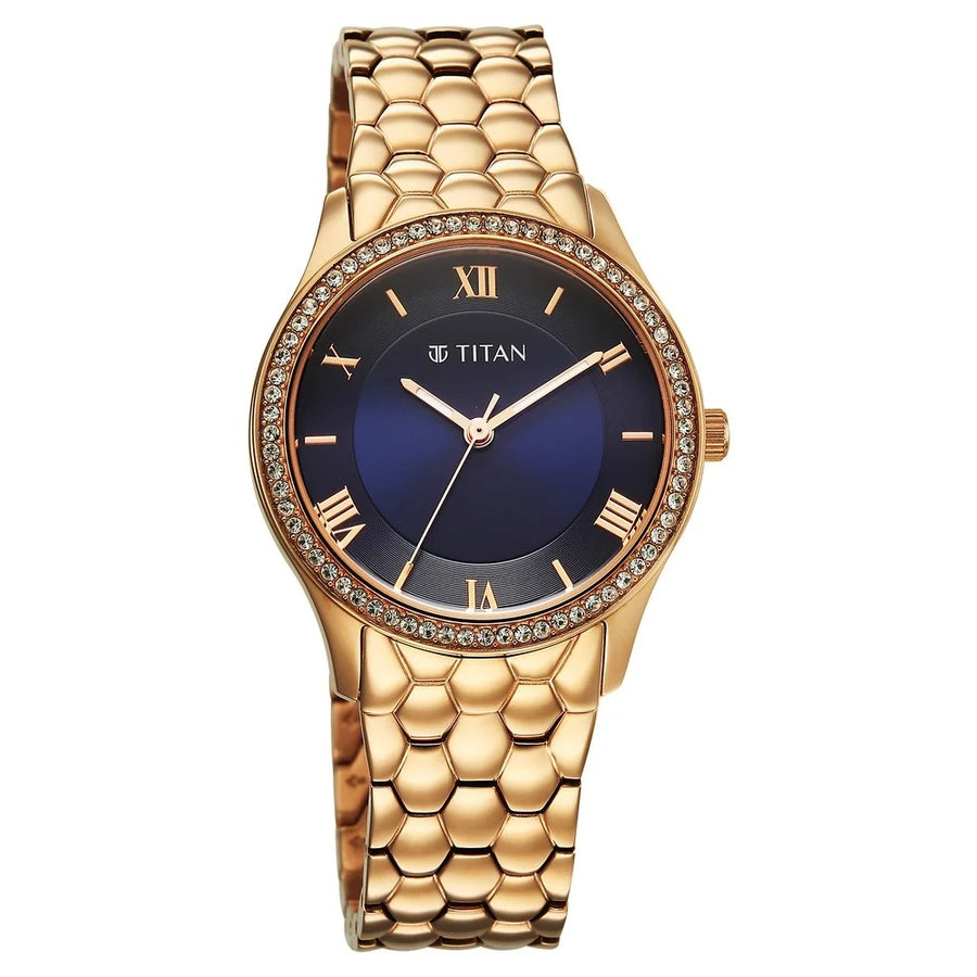 95373WM01 Glamour Women 3 Hands Quartz Watch 34mm