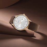 Titan 90142WL01 Classique Slimline Men 2 Hands w/ Date Quartz Watch 40mm