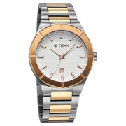 90240KM01 Regalia Marque Men 3 Hands w/ Date Quartz Watch 43mm