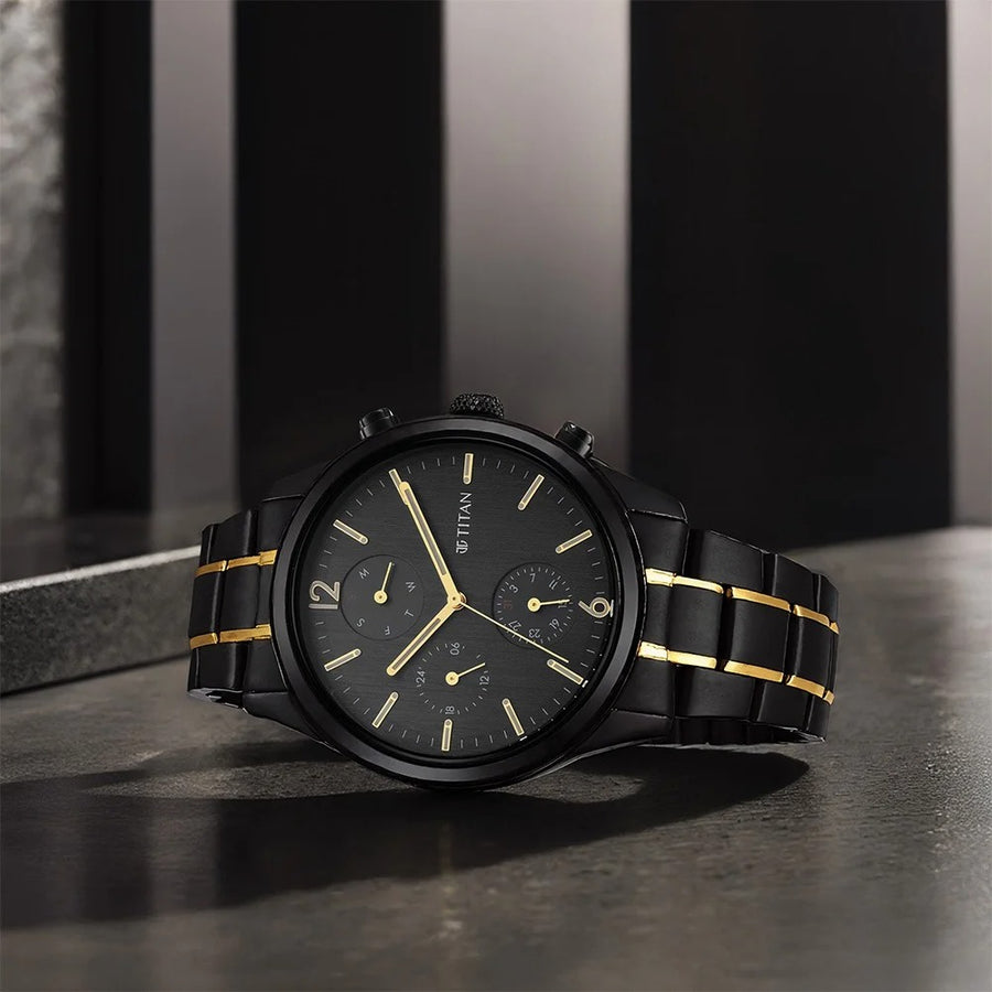1805KM03 Workwear Men Multifunction Quartz Watch 42mm