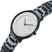 1843QM04 Edge Murals Men 2 Hands Quartz Watch 38mm