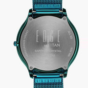 1843QM08 Edge Murals Men 2 Hands Quartz Watch 38mm