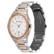 90240KM01 Regalia Marque Men 3 Hands w/ Date Quartz Watch 43mm