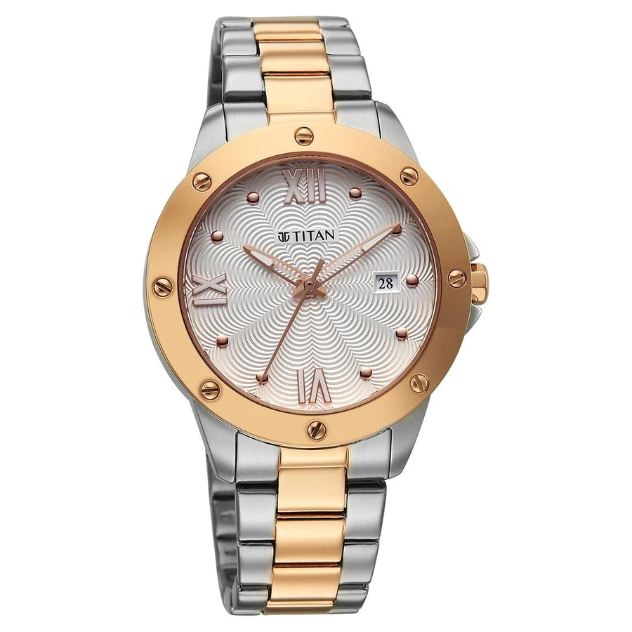 95334KM01 Glamour Women 3 Hands w/ Date Quartz Watch 38mm
