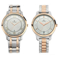 17752481KM01 Bandhan  Couple 3 Hands w/ Date Quartz Watch 40mm + 30.5mm
