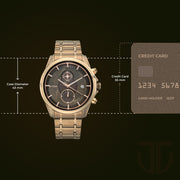 1847KM01 Grandmaster Men Chronograph Quartz Watch 44.6mm