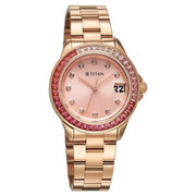 95382WM01 Glamour Women 3 Hands w/ Date Quartz Watch 33mm