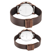 18062648QM01 Bandhan Couple 3 Hands Quartz Watch 24mm