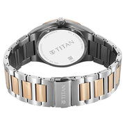 90240KM01 Regalia Marque Men 3 Hands w/ Date Quartz Watch 43mm