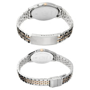 17742565KM01 Bandhan  Couple 3 Hands w/ Date Quartz Watch 40.4mm + 32.4mm