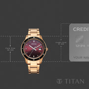2768KM02 Purple Sports Fashion Women 3 Hands w/ Date Quartz Watch 36.50mm
