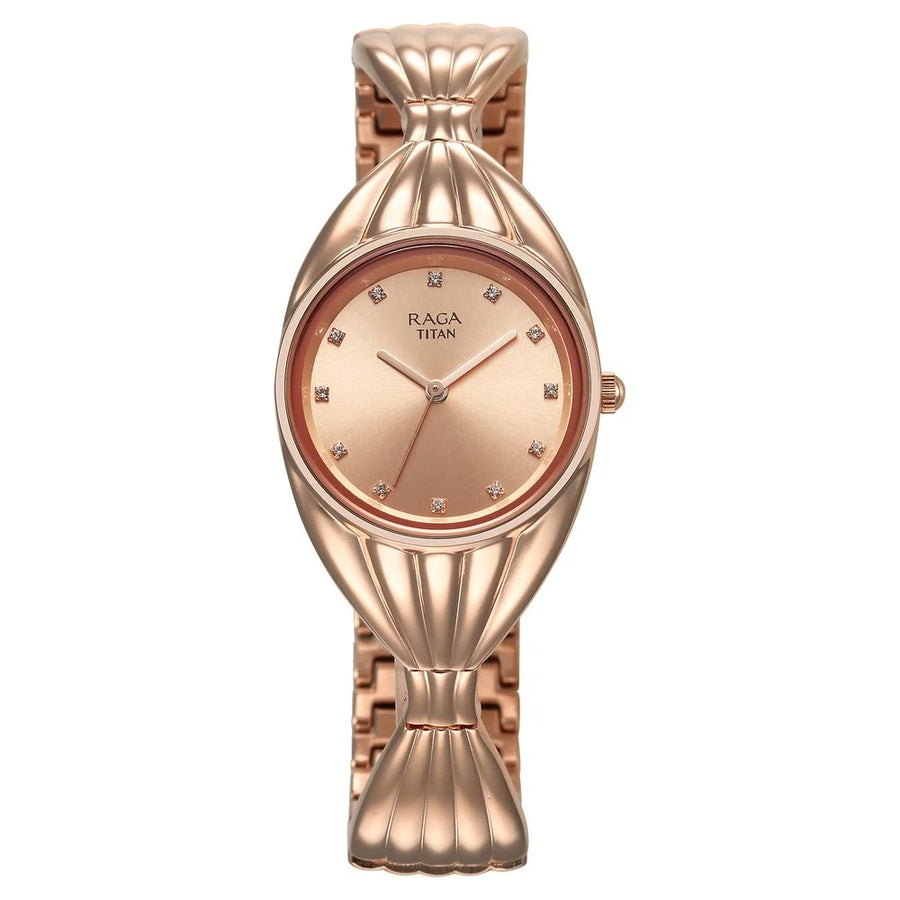 95254WM01F Raga Memoirs Women 3 Hands Quartz Watch 27.50mm
