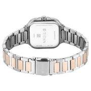95291KM01 Slim Square Women 2 Hands w/ Date Quartz Watch 30.8mm