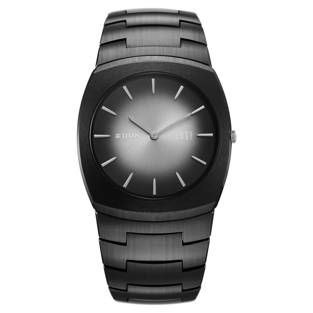 10055NC01 Edge Fumage Men 2 Hands Quartz Watch 39mm
