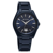 90219QM04 Classique Big Date Men 3 Hands w/ Date Quartz Watch 40mm