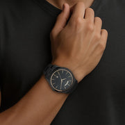1767NM01  Men 3 Hands w/ Day and Date Quartz Watch 42mm