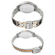 17752481KM01 Bandhan  Couple 3 Hands w/ Date Quartz Watch 40mm + 30.5mm