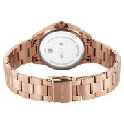 95382WM01 Glamour Women 3 Hands w/ Date Quartz Watch 33mm