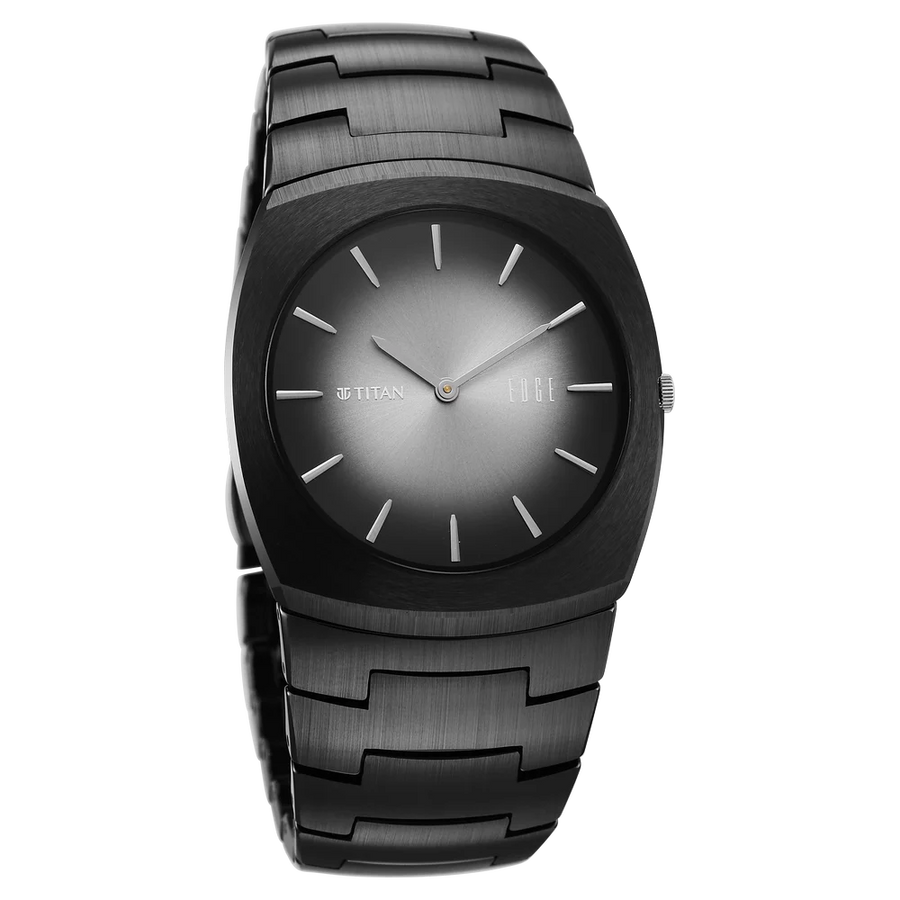 10055NC01 Edge Fumage Men 2 Hands Quartz Watch 39mm